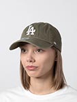 Бейсболка 47 BRAND арт. B-RGW12GWSNL-SWB Los Angeles Dodgers MLB (оливковый)
